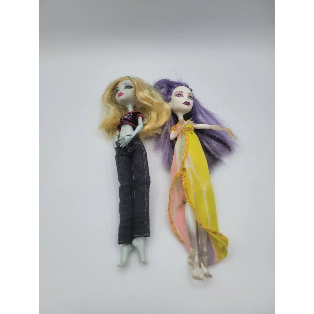 Monster High Lagoona Blue and Spectra Vondergeist Doll Lot Mattel Articulated